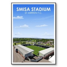 St Mirren Poster, Smisa