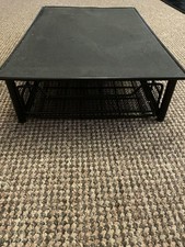 Coffee Pod Holder and Organizer/ Black And Metal- Good Condition 