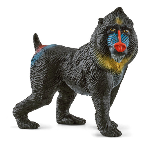 Schleich wild life mandrill - life,