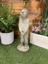 STONE GARDEN FOOTBALLER IN