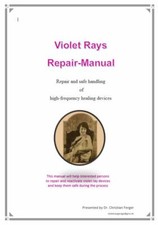 Violet ray repair manual for