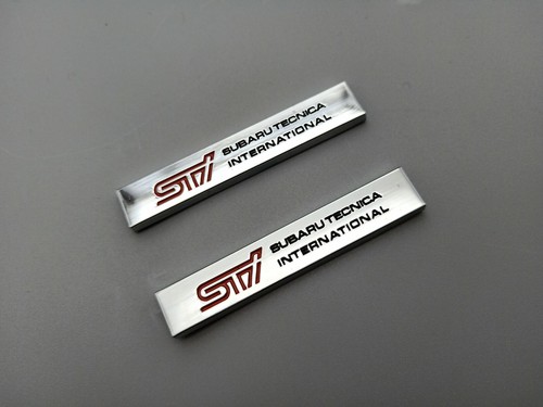 2pcs metal sti wing - 2pcs,