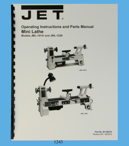 Jet mini lathe - lathe, models