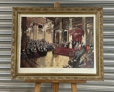Print Of Visit to Lloyd's by