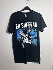 Ed Sheeran Divide 2017 Concert Tour Black Graphics T-Shirt Men's size Small