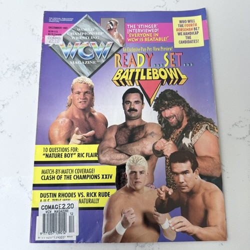 Wcw magazine vgc december - magazine,