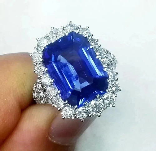 Natural blue tanzanite - natural,