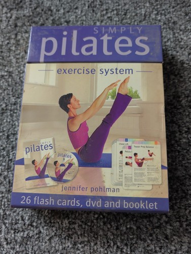 Pilates dvd and cards - pilates, never