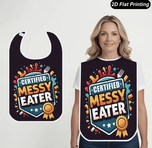 Messy eater humorous adult - messy,