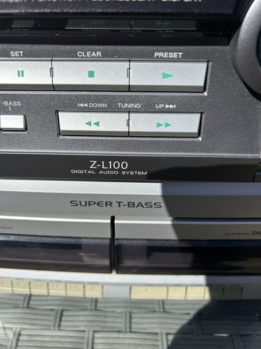 Vintage aiwa hifi stack system