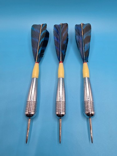 Vintage silvertrim dart set - vintage,