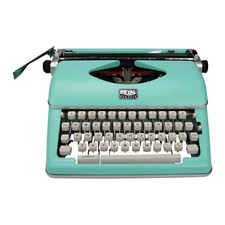Royal Classic Retro Manual Typewriter VINTAGE (Mint Green)