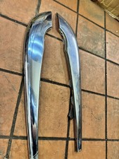 BUMPER CHROME TRIM BLADE FRONT set- Jaguar XJ6 XJR X300 1994-1997