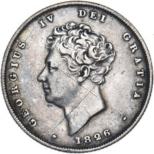 1826 Shilling - George IV