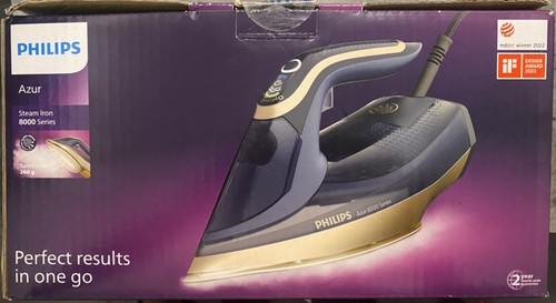 Philips azur steam iron 8000 - steam,