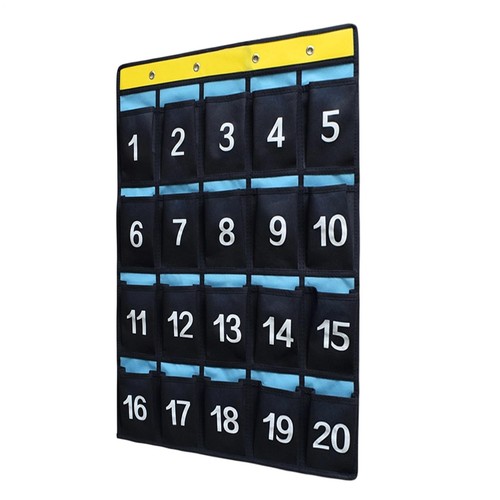 Pocket numbered classroom - 20‑pocket,