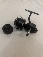 Mitchell Match 440A Fishing Reel Black Auto Bail Arm Spare Spool VGC