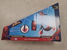 NEW Marvel Spiderman Tri-Lite Scooter 3 Wheels Kids Push (See Description)