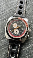 VINTAGE SICURA CHRONO MEN WRISTWATCH  CIRCA:1970’s