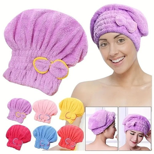 6pk hair turban towel - hair, |