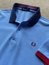 FRED PERRY BLUE RED TIPPED MOD
