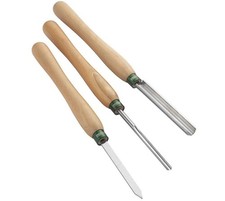 Record Power 3-Piece HSS Spindle Turning Tool Set 103710