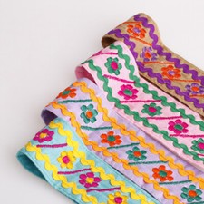 Bright Patchwork Embroidery &