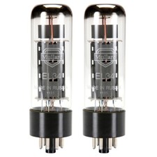 New 2x Mullard EL34 | Matched Pair / Duet / Two | Power Tubes | Free Ship
