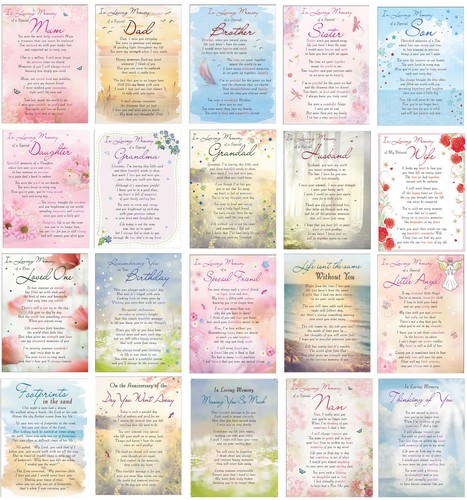 Plastic grave card family - grave,