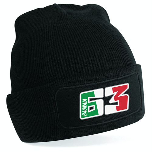 Bagnaia beanie hat flag - hat,