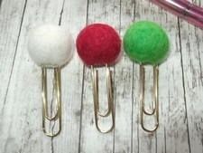 3 x Christmas Pom Pom Planner