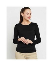 Ladies plain scoop neck - ladies,