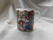 ROYAL WORCESTER SUE SCULLARD CHRISTMAS PAST SERIES MUGS ~ No 2 CHRISTMAS DAY