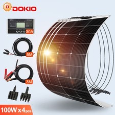 100W 200W 400W 12V Flexible Solar Panel for Boat Roofs,Yachts and Outdoor Travel