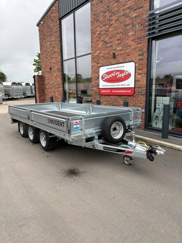 Nugent f4320t flatbed trailer - nugent,