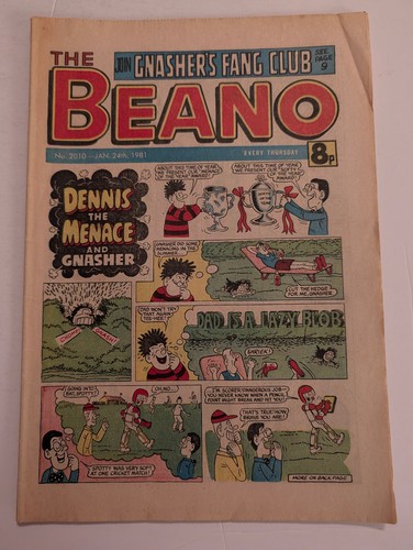 Beano comic 2010 january - comic,
