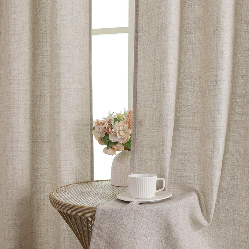 Linen curtains 220cm long - linen,