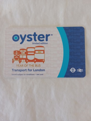 Oyster card year the bus - card,