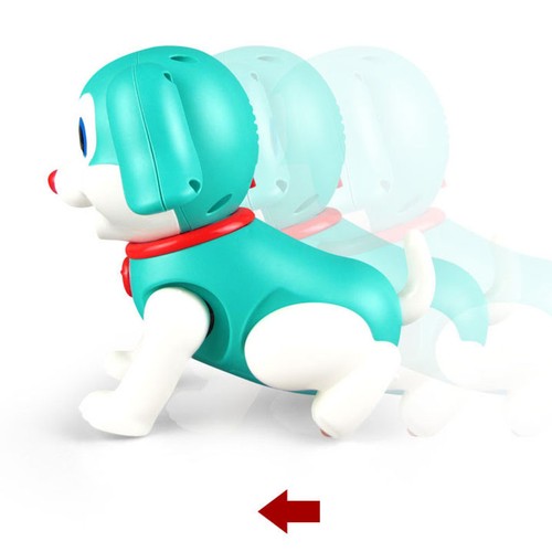 Robot dog toy walking - robot,