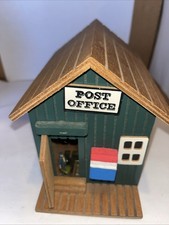 Old Post Office Wooden Musical