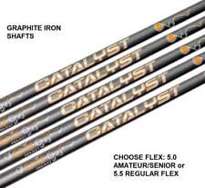 Project X Catalyst Orange Graphite Iron Shafts - .370 Parallel Tip