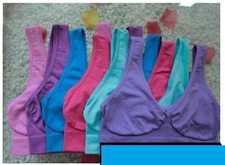  NEW  Seamless Sports Style Bra Crop  Top Vest Comfort Stretch Bras  Shape wear