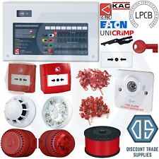 C-TEC 2, 4 & 8 Zone Fire Alarm Panel Custom Kit Detector Call Point Sounder