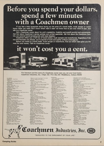 1969 print coachmen - print,