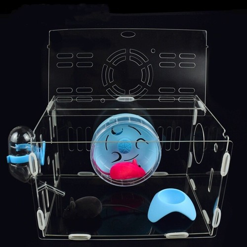 Acrylic hamster cage small - cage, pet