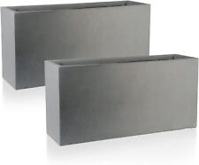 Set of 2 Trough Large Garden