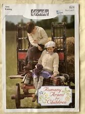 Wendy knitting pattern book