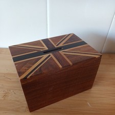UNION JACK MONEY BOX ~ Vintage