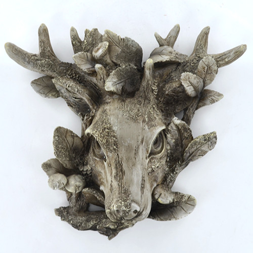 Woodland deer plaque wall - deer,