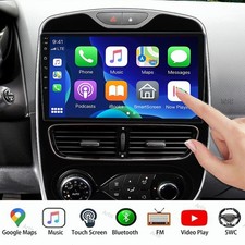 Car Radio Stereo For Renault Clio 4 2012-2019 Carplay Android14 Gps Wifi Sat Nav